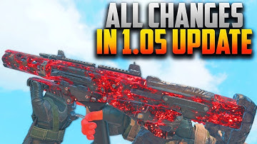 All MAJOR CHANGES In The NEW 1.05 UPDATE In Black Ops 4! (COD BO4 New Update)