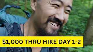 $1K Budget Appalachian Trail Thru Hike Day 12, Magic Mushrooms & Waterfalls