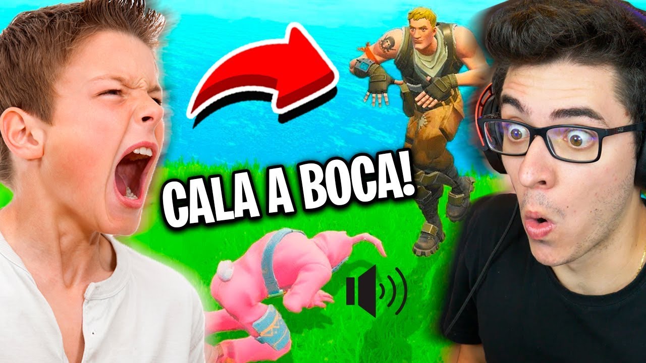 ROUBEI A CONTA DO FORTNITE DE UMA CRIANÇA E ELA FICOU MALUCA  KKKKKKKKKKKKKKKKKKKKKKKKKKKKKKKKKKKKKKK 