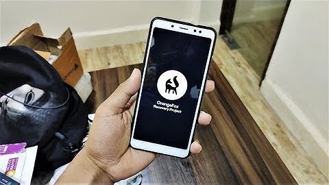 OrangeFox R10 Stable Recovery For Redmi Note 5 Pro!