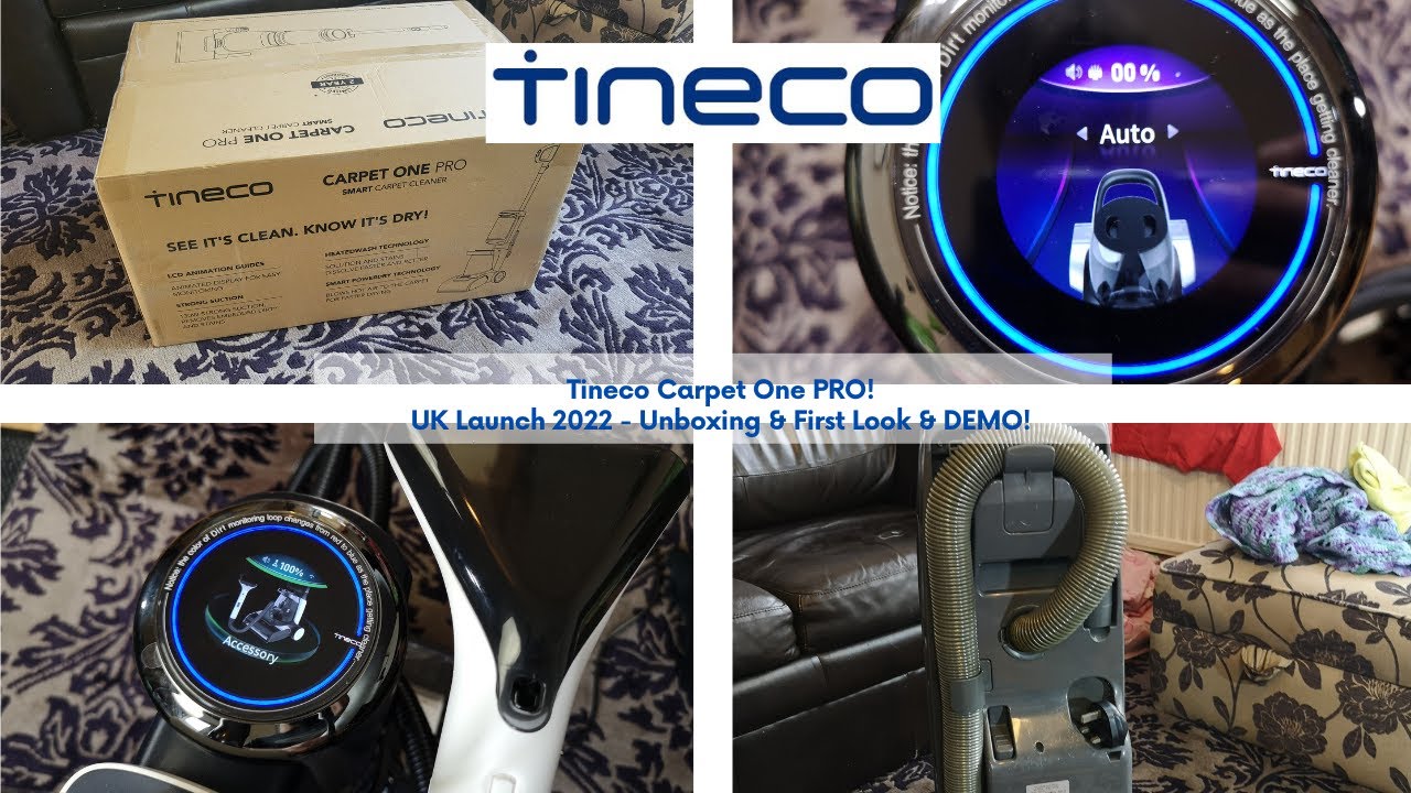  Tineco CARPET ONE Spot Smart Cordless Carpet and
