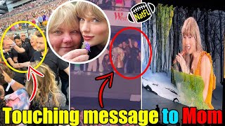 Taylor Swift's mom Andrea spends Mother's Day in Paris and Swift's touching message to mom