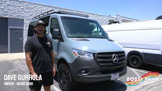 Bossi Vans Baby Blue Build (Mercedes Sprinter Custom Conversion)