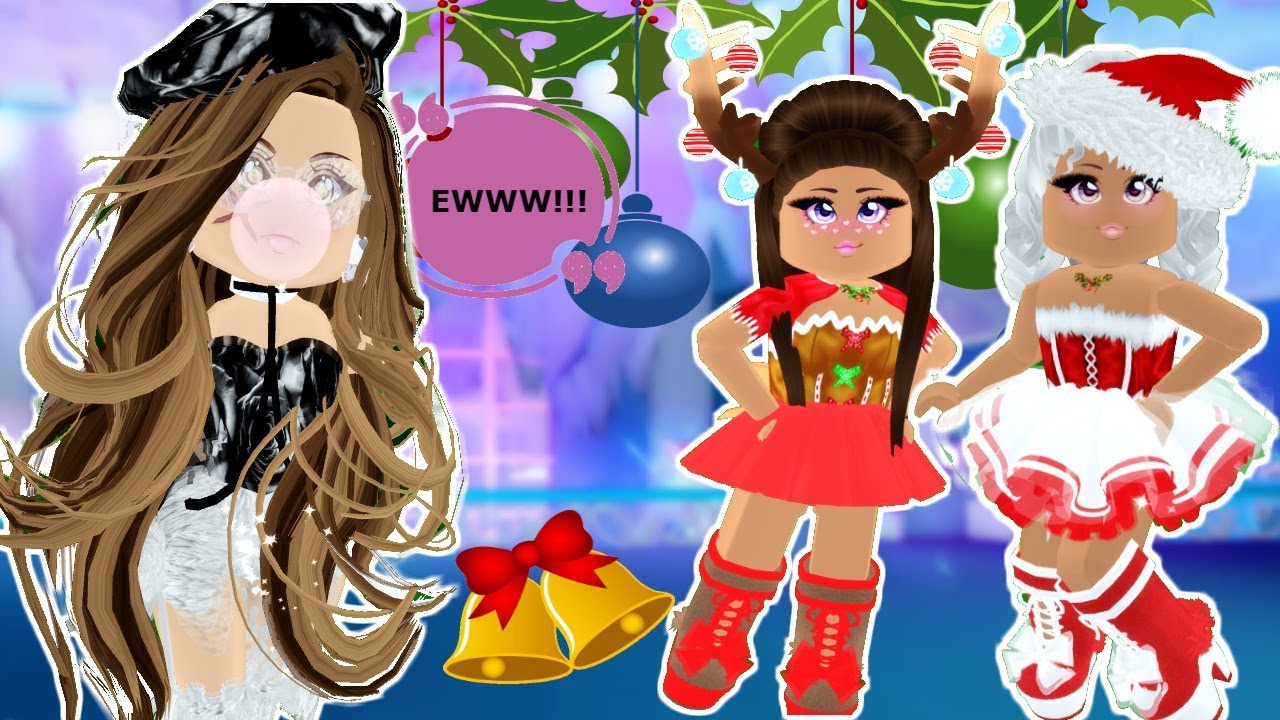 CHRISTMAS OUTFIT CHALLENGE W/MY FAMILY & THE MEAN GIRL SADIE!!Royale