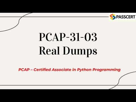 PCAP-31-03 Lerntipps