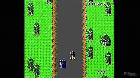 Spy Hunter Retro Game Gameplay - Gameplay