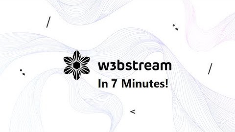 W3bStream in 7 minutes | The framework between the real world and blockchain!