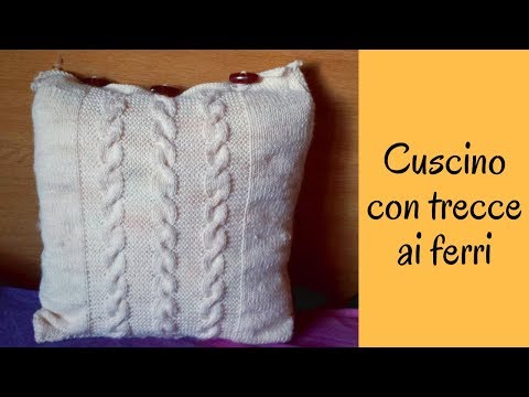 Video: Come Lavorare A Maglia Un Cuscino Con I Ferri Patchwork