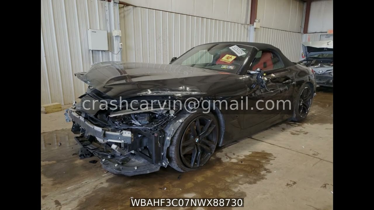 WBAHF3C07NWX88730 - Bmw Z4 2022 - YouTube