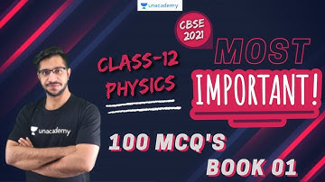 Class 12:  100 Best MCQ | 2 Hour Non Stop Marathon| CBSE 2021 I Physics On Your Tips I Vinod Kumar