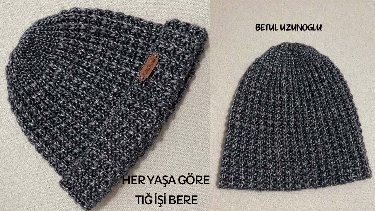 TIĞ İŞİ BERE ÖRÜYORUZ-HER YAŞA GÖRE ÖLÇÜ