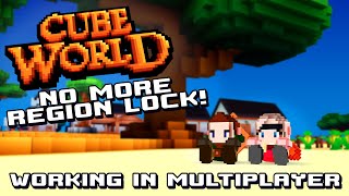 Easiest Way to Remove Region Lock in Cube World! Yes, It Works In Multiplayer Too!