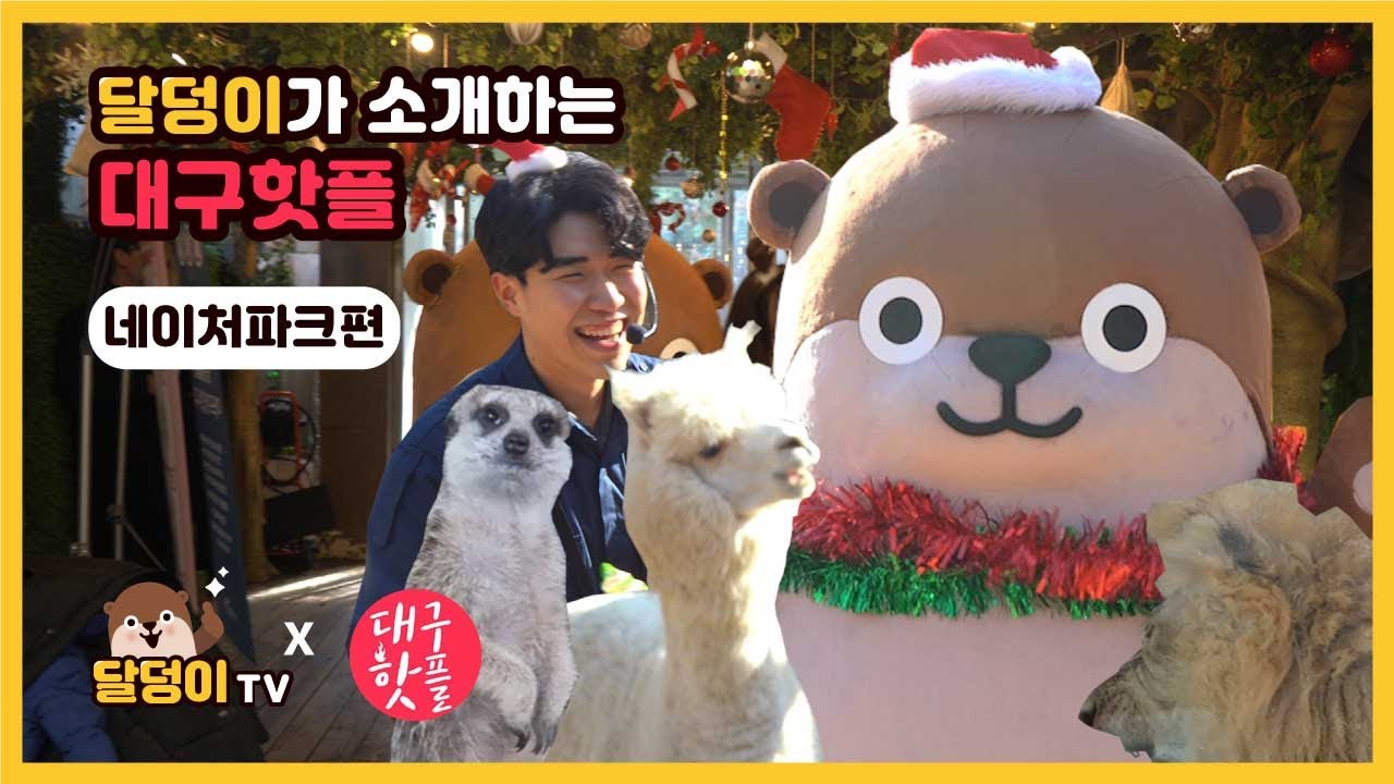 ep. 07 달덩이와 동물 친구들의 만남 ! 대구 네이처파크 동물원 스파밸리❤