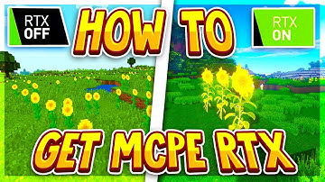 How To Get Minecraft RTX Ray Tracing Shaders FREE! MCPE 1.14+ 2020 [HD]