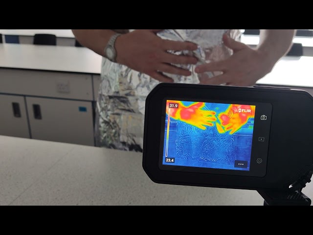 FLIR Silver Blanket Thermal Insulation Infrared IR Reflection