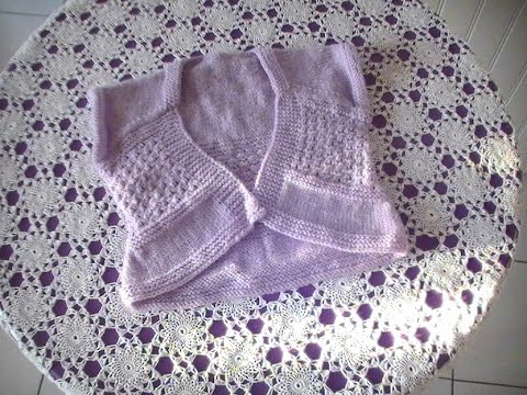 Bolero Au Tricot Pour Fille 1 Partie