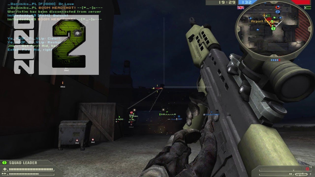 Battlefield 2 Multiplayer 2020 - Night Flight (Insurgent Forces vs British SAS)