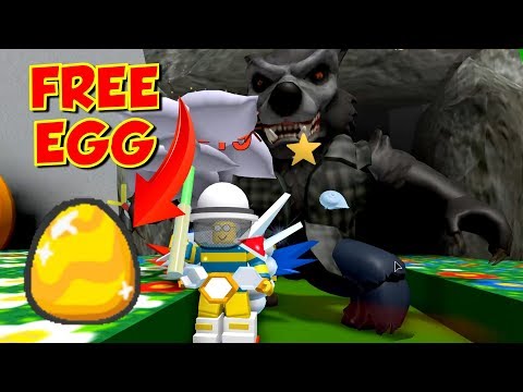 How To Get A Free Gold Egg In Bee Swarm Simulator Werewolf Cave