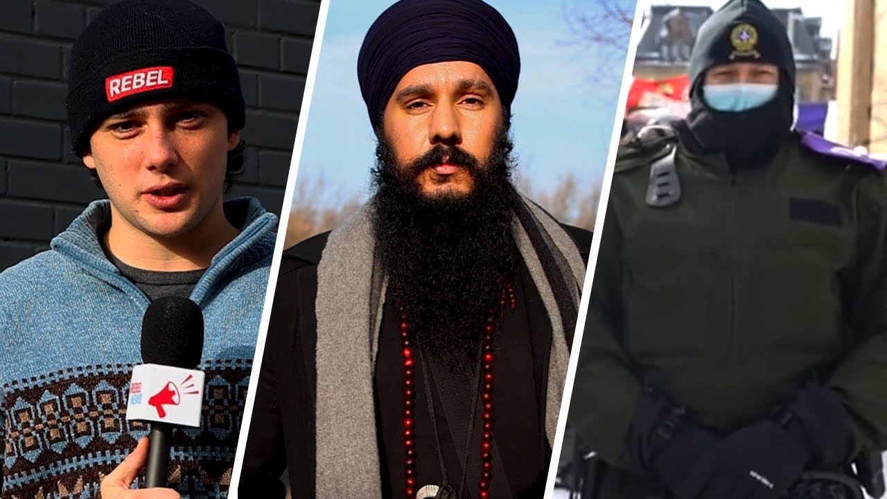 Shocking: Convoy protester Jaskanwal Singh recounts being beaten by police in Ottawa