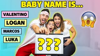 OUR BABY NAME IS..? 😱 | The Royalty Family
