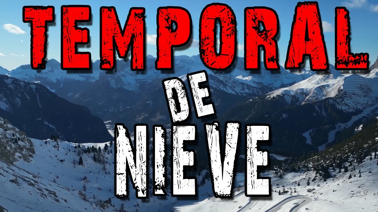 "Huyendo del Frío: atravesamos un Temporal de Nieve para llegar a Dolomitas"