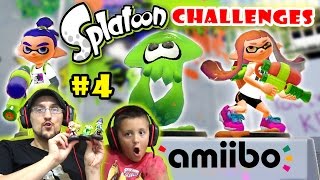 Давайте играть SPLATOON Часть 4: Inkling SQUID ROCKS! + Мальчик и девочка AMIIBO ВЫЗОВЫ