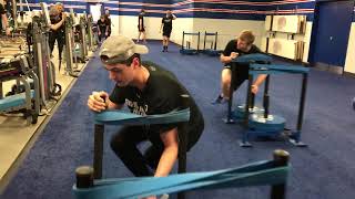 Sled Cross Over Push