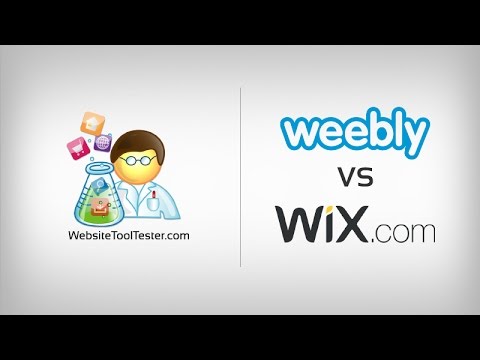 wix vs weebly