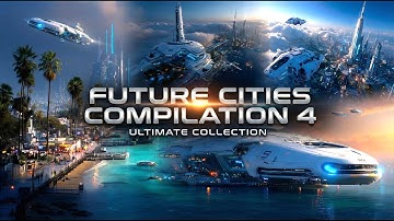 Future Cities Compilation 4: The Most Breathtaking AI Megacities (4K)