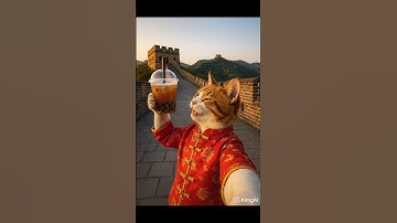 I tried Kling AI for cat animation #cat
