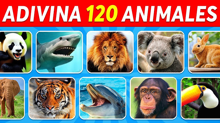 Adivina 120 ANIMALES en 3 Segundos | Fácil, Medio, Difícil, Imposible