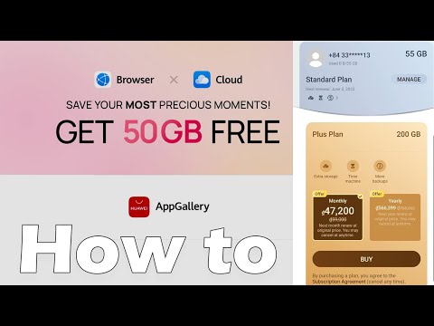 How to get free 50GB Huawei Cloud