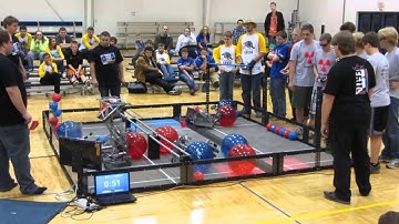 VEX Toss Up Jay County Final #1-1 (Red: 55 Blue: 29)