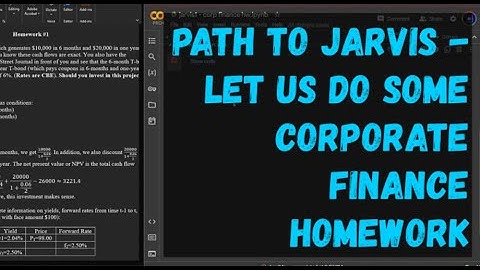 Path to JARVIS - End to end voice command AI Agent to attempt Corporate Finance homework