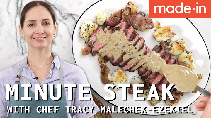 Mastering the Art of Minute Steak with Peppercorn Sauce and Rosemary Potatoes