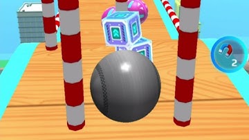 Sky Rolling Ball 3D - SpeedRun Gameplay Levels 37,38