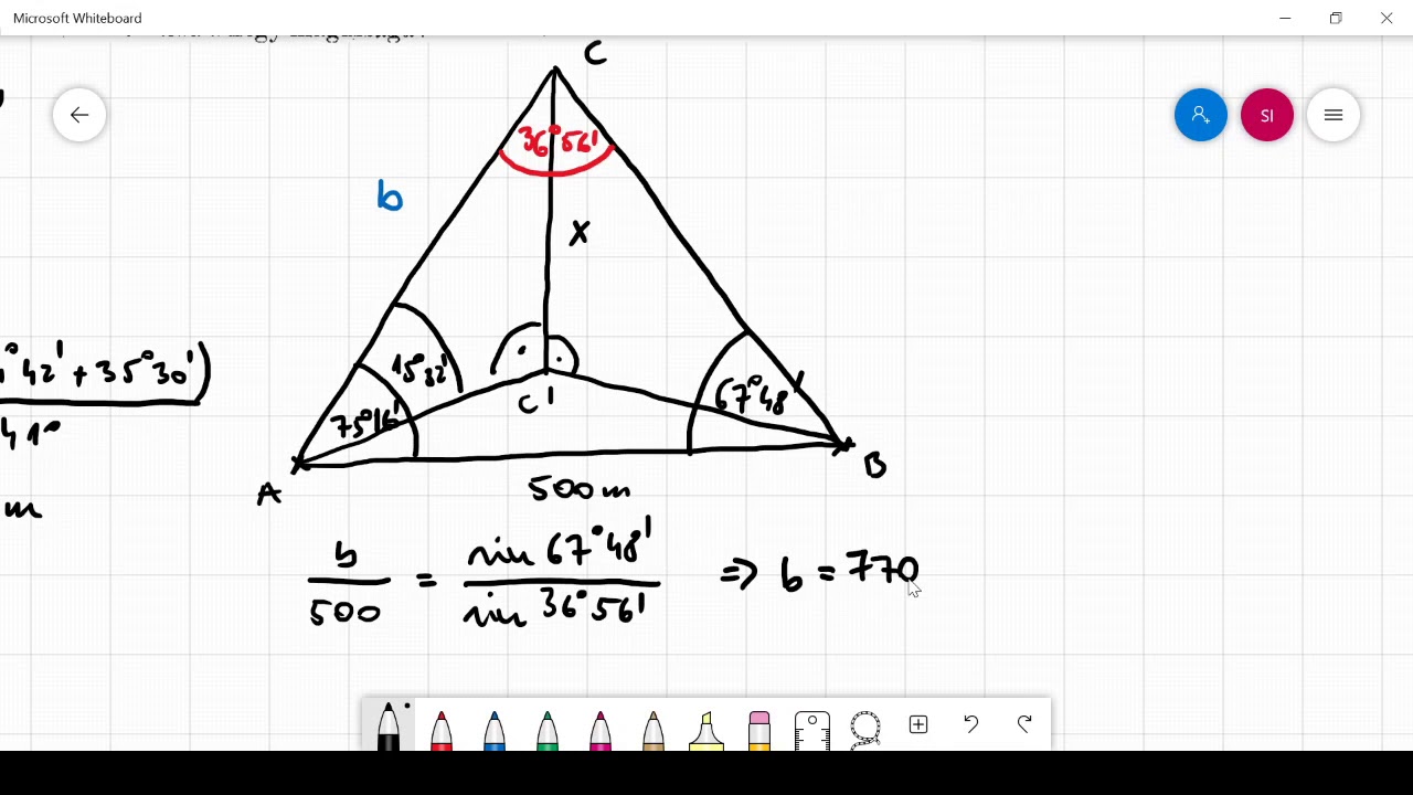 Feladatok szinusz és koszinusztételre