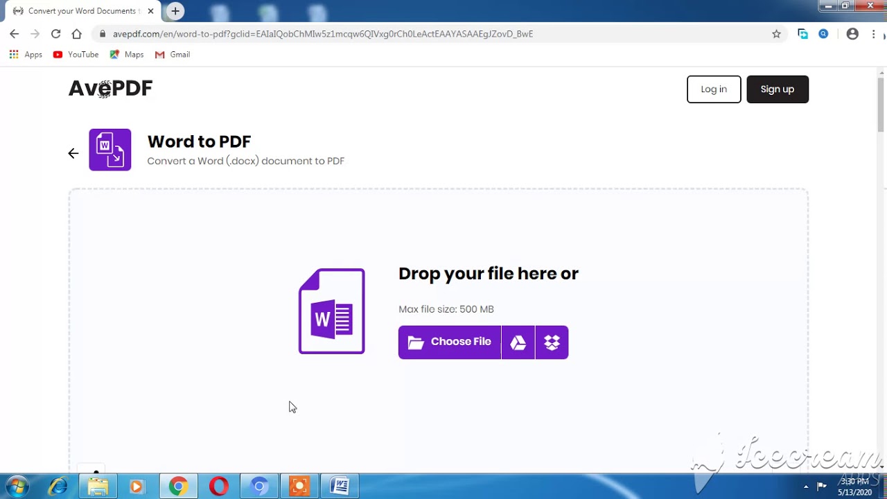 How To Convert Files From Word To Pdf Youtube