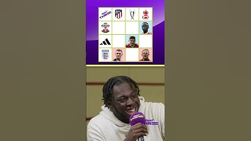 FOOTBALL TIC TAC TOE with LUKE SHAW is INSANE 🔥 #shorts #soccer @adidasFootball