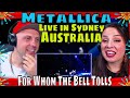 Metallica - Live in Sydney, Australia For Whom The Bell Tolls - Acer Arena 2010 | Reaction