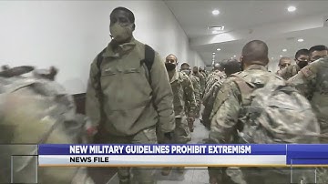 New military guidelines prohibit extremism