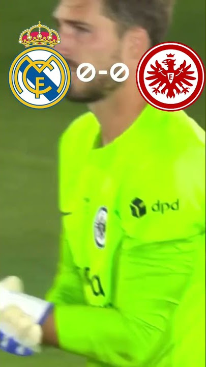 Real Madrid vs Frankfurt Supercup Final