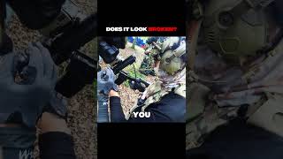 I RUINED HIS EXPENSIVE SETUP? #airsoft #fails #shorts