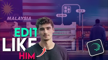 How to Edit Like Iman Gadzhi in Mobile - Alight Motion