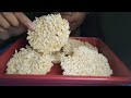 Asmr rengginang crunchy and savory snacks originating from regions in indonesia