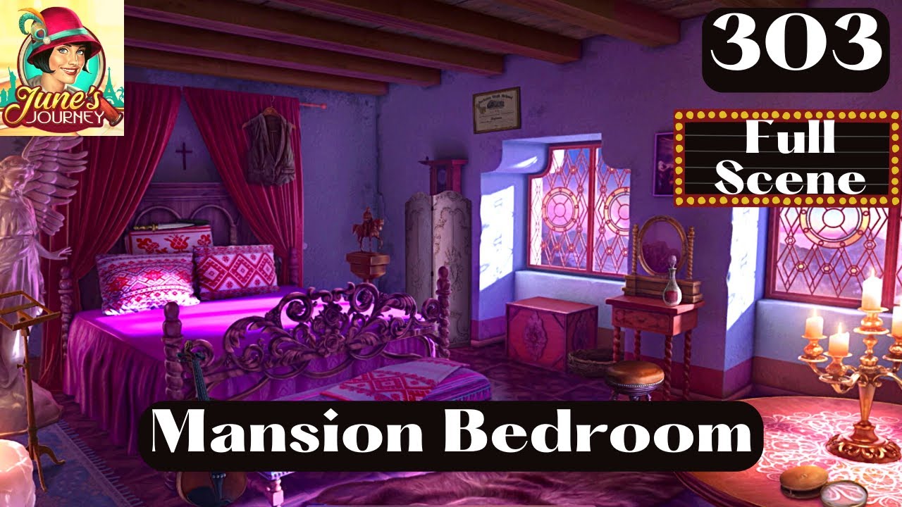 JUNE'S JOURNEY 303 | MANSION BEDROOM (Hidden Object Game) *Full ...