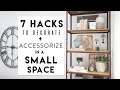 Small Apartment Decorating | 7 Hacks to Decorate a Bookshelf