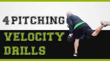 4 pitching velocity drills you can start doing today to pitch faster!