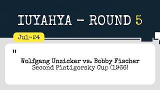Wolfgang Unzicker Vs Bobby Fischer • Second Piatigorsky Cup, 1966