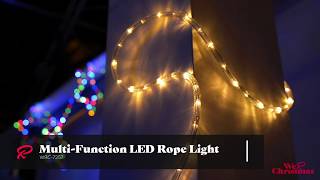 LED Rope Light with Multi-Function Controller, 8 m - Warm White WRC-7257